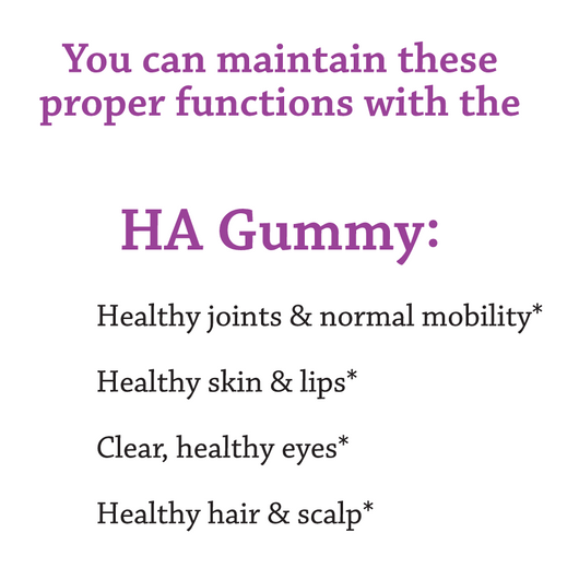 Hyalogic Hyaluronic Acid Gummies - Benefits