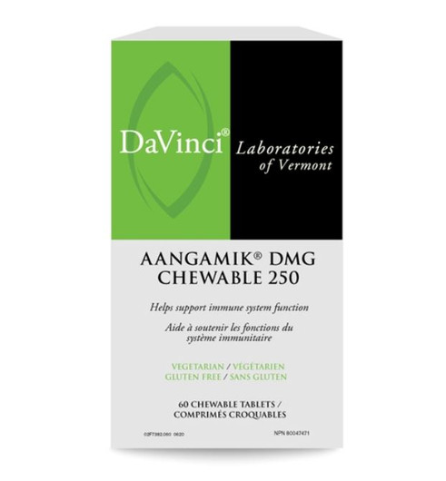 DaVinci Laboratories Aangamik DMG 250mg 60 Chewable Tablets