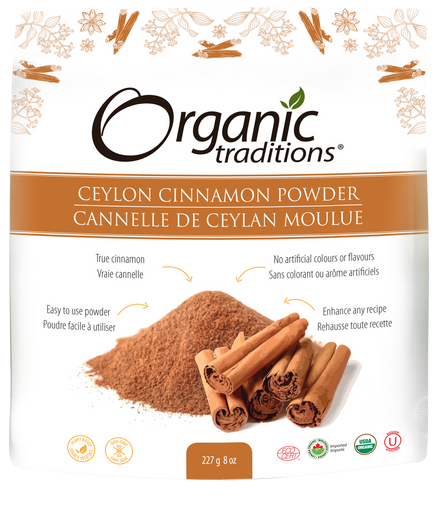 Organic Traditions Ceylon Cinnamon Powder 227 g