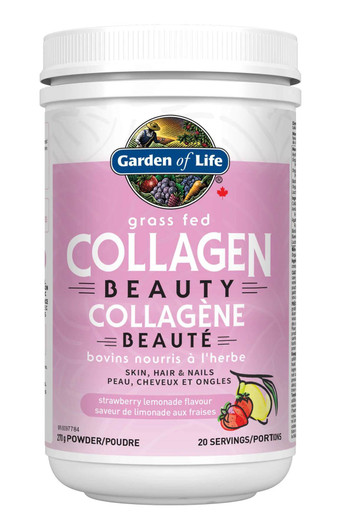 Garden of Life Grass Fed Collagen Strawberry-lemon 270g
