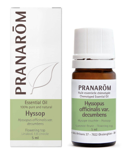 Pranarom Hyssop Flowering Top Oil 5 ml
