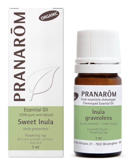 Pranarom Sweet Inula Fflowering Top Oil  Organic 5 ml
