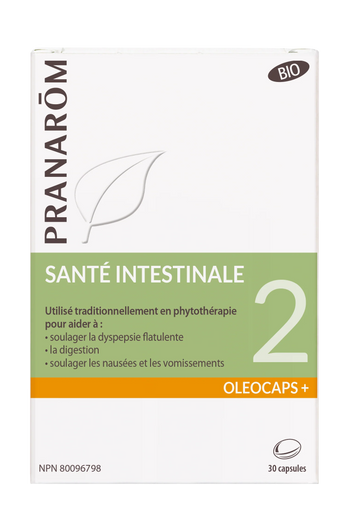 Pranarom Intestinal Health Oleocaps+2  (French)