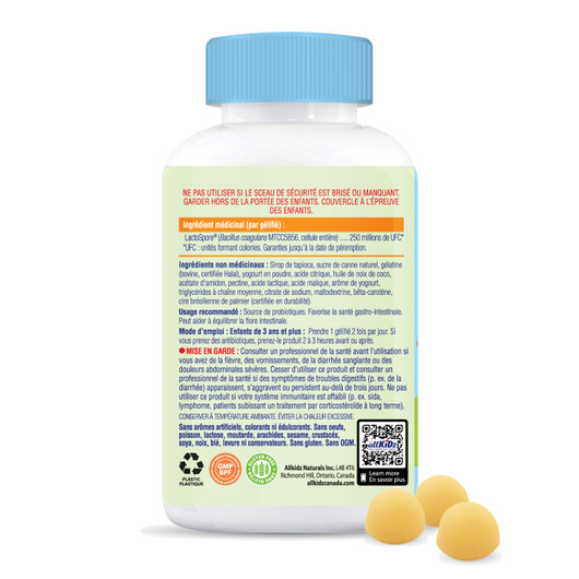 allKiDz Probiotic Gummy Suggested use