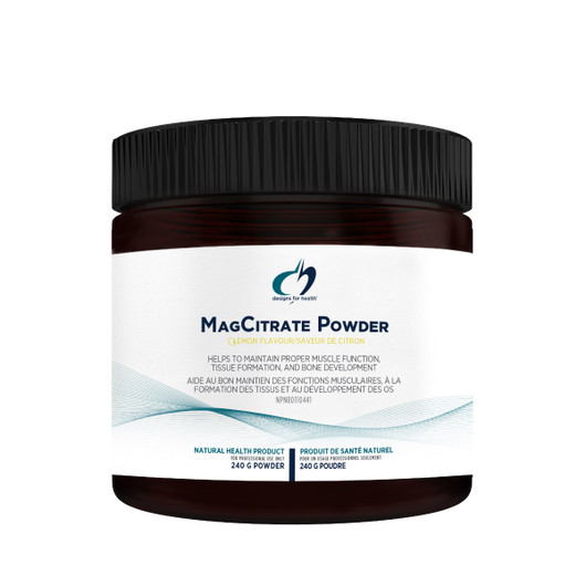 Designs for Health MagCitrate Powder 240g