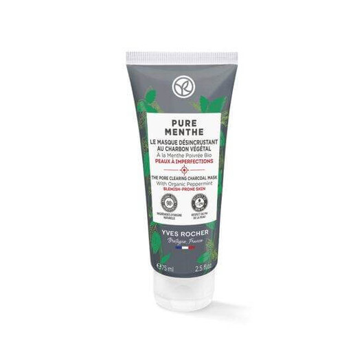 Yves Rocher The Pore Clearing Charcoal Mask 75ml