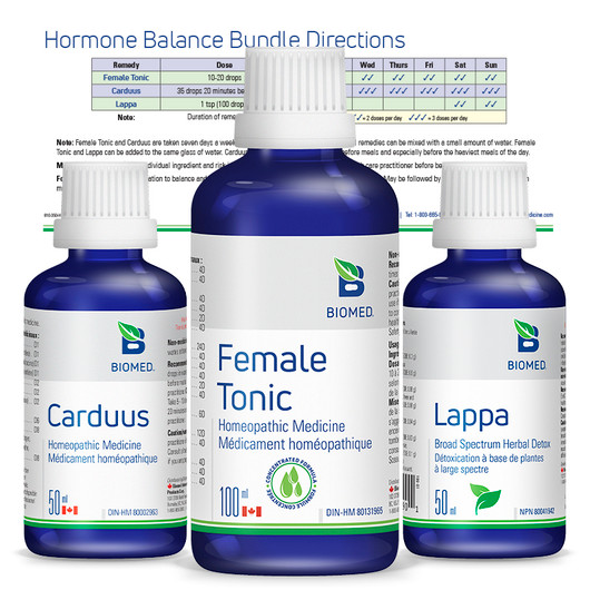 Biomed Hormone Balance Bundle