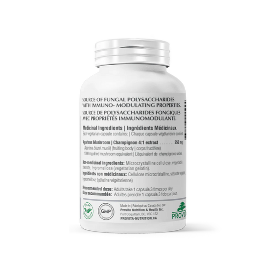 Provita Agaricus 1000 -Ingredients