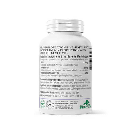 Provita NADH+ Fotre -Ingredients