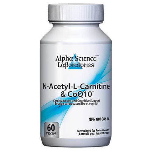 Alpha Science N-Acetyl-L-Carnitine & CoQ10 60 Capsules
