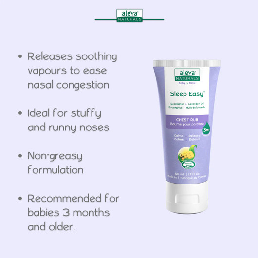 Aleva Naturals Easy Sleep Chest Rub 50 ml