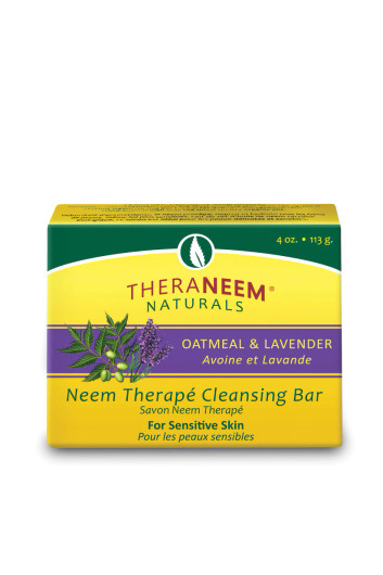 TheraNeem Oatmeal & Lavender Cleansing Bar 113 g