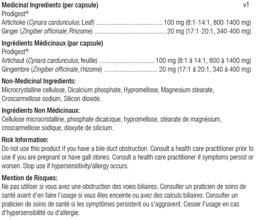 Ortho Molecular Products Motality Pro 60 Capsules Ingredients