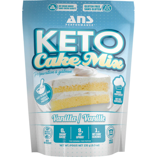 ANS Performance Keto Cake Mix Vanillla 235g
