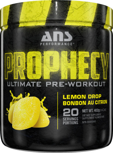 ANS Performance Prophecy Pre Workout Lemon Drop 410g
