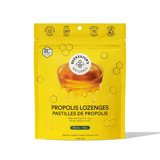 Beekeeper's Naturals Propolis Lozenges Honey 50 g