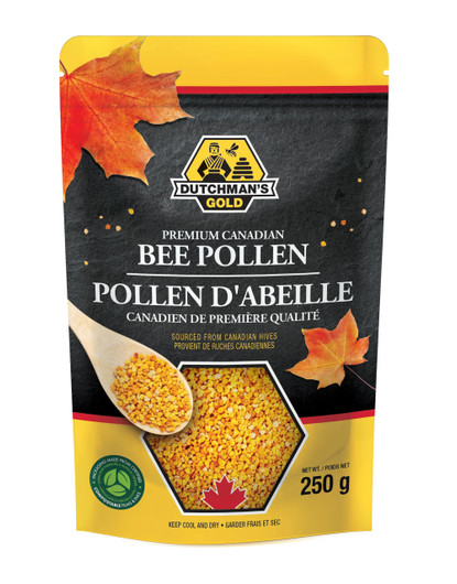 Dutchman's Gold Premium Canadian Bee Pollen Granules 250 g