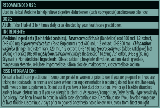 MediHerb Livton Complex Suggested Use