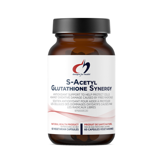 Designs for Health S-Acetyl Glutathione Synergy 60 Capsules