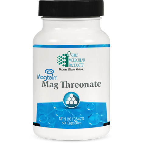 Ortho Molecular Products Mag Threonate 60 Capsules