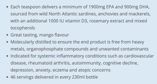 Cyto Matrix Omega D3 Liquid Forte- Benefits