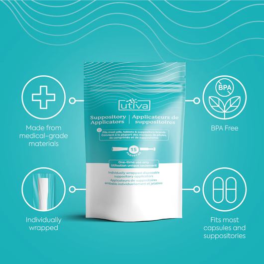 Utiva Suppository Applicators Benefits