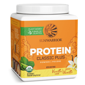 Sunwarrior Classic Plus Protein Organic Vanilla 375 g