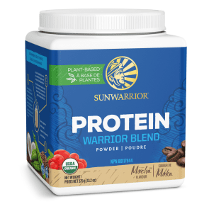 Sunwarrior Warrior Blend Protein Organic Mocha 375 g