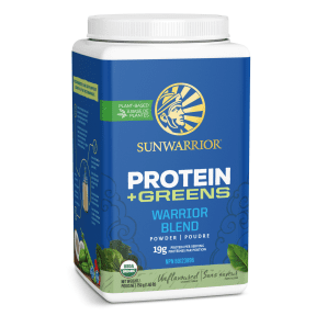 Sunwarrior Warrior Blend Protein Plus Greens Organic Unflavored 750 g