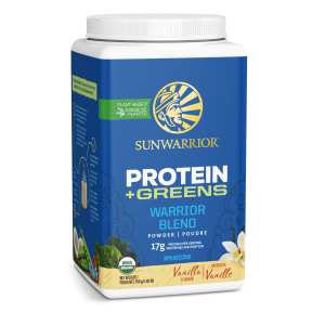 Sunwarrior Warrior Blend Protein Plus Greens Organic Vanilla 750 g