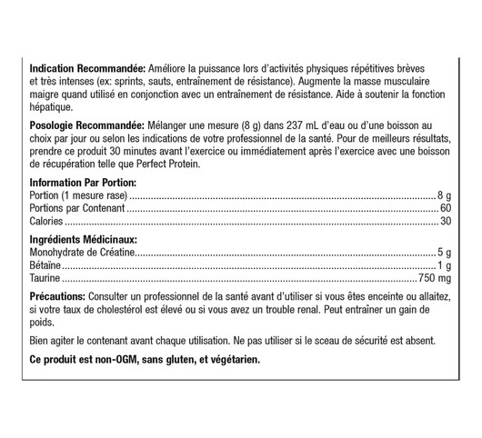 Metagenics Creatine UP Suggested Use