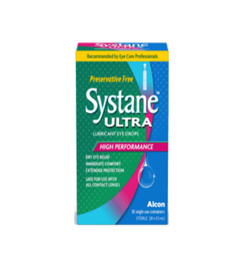 Systane Ultra High Performance Eye Drops Preservative Free Pack of 30x0.5 ml single dose