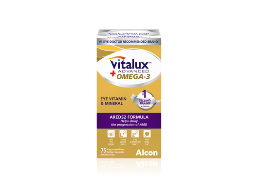 Vitalux Advanced + Omega-3 75 Softgels