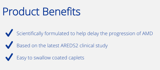 Vitalux Advanced Eye Vitamin and Mineral Suggested Use