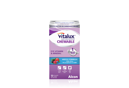 Vitalux Advanced Eye Vitamin and Mineral 50 Chewable Tablets