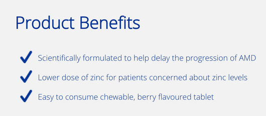 Vitalux Advanced Chewable AREDS2 Formula Suggested Use