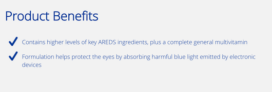 Vitalux Healthy Eyes Complete Ocular Multivitamin Suggested Use