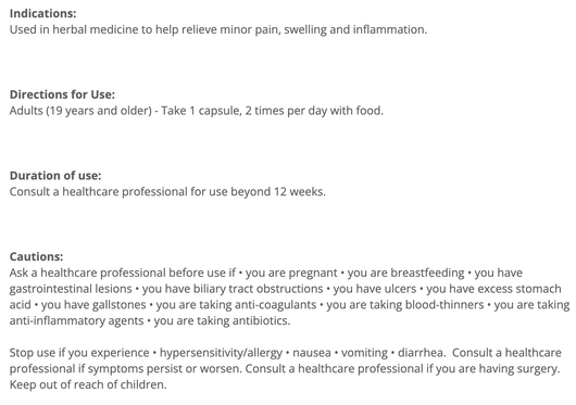 Cyto Matrix Inflammatrix Suggested Use