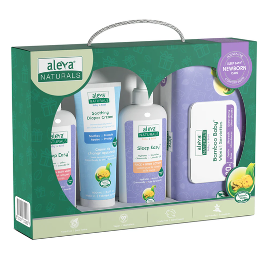 Aleva Naturals Newborn Sleep Easy Care Set