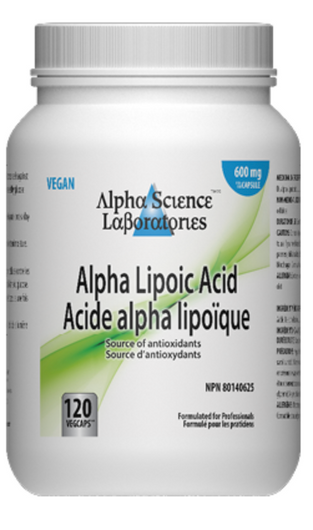 Alpha Science Alpha Lipoic Acid  600 mg 120 Capsules