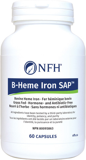 NFH B Heme Iron SAP 60 Capsules