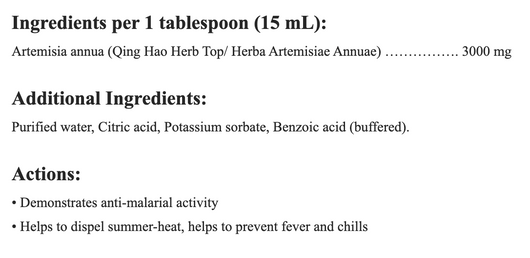 Alpha Science Artemisia Extract Benefits