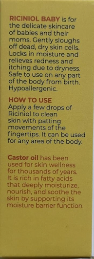 Riciniol Baby Suggested USe