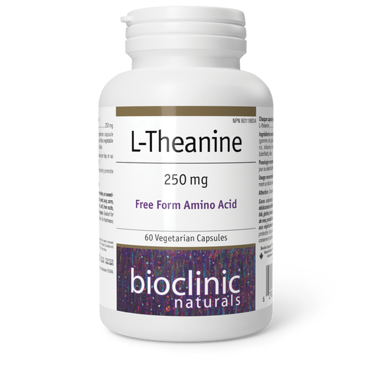 Bioclinic Naturals L-Theanine 250 mg Capsules