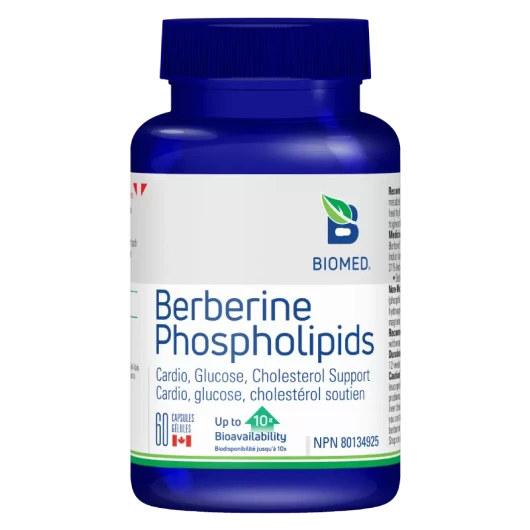 Biomed Berberine Phospholipids 60 Capsules