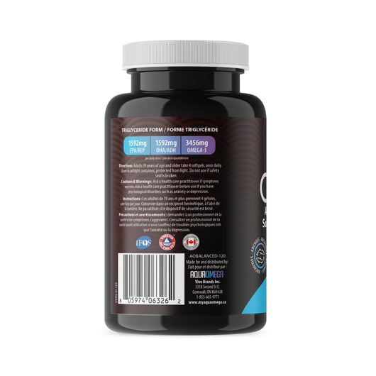 AquaOmega Balanced Omega 3-Suggested Use