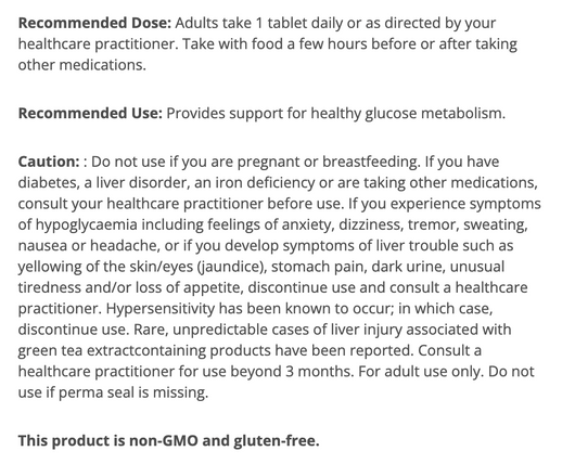 Metagenics MetaGlycemX Benefits