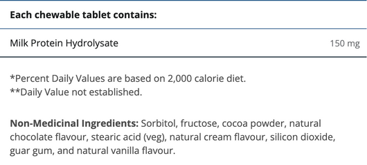 Metagenics NuSera Ingredients