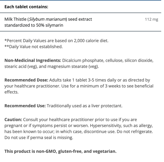 Metagenics Milk Thistle Extract  benefits
