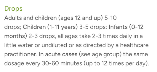 Dr Reckeweg R1 Suggested Use